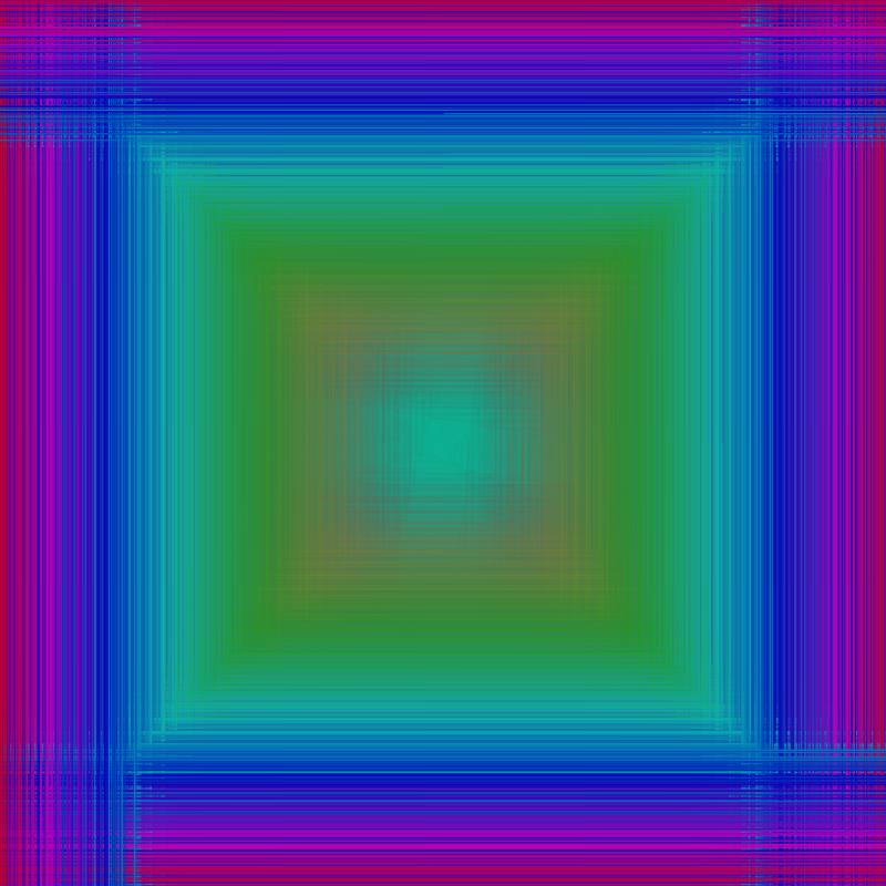 Fibonacci Rainbow Spirals v2.2 var6 #1 static token preview