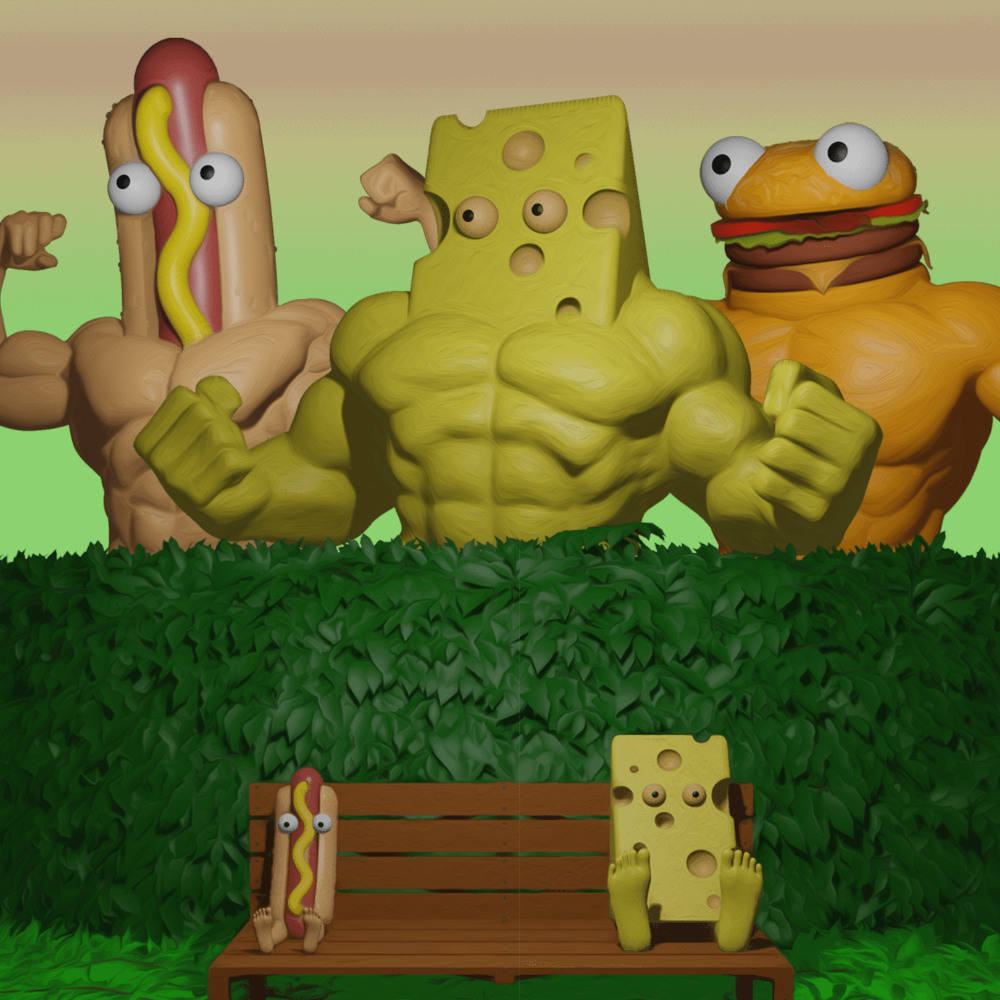 Buff Bois #140 static token preview