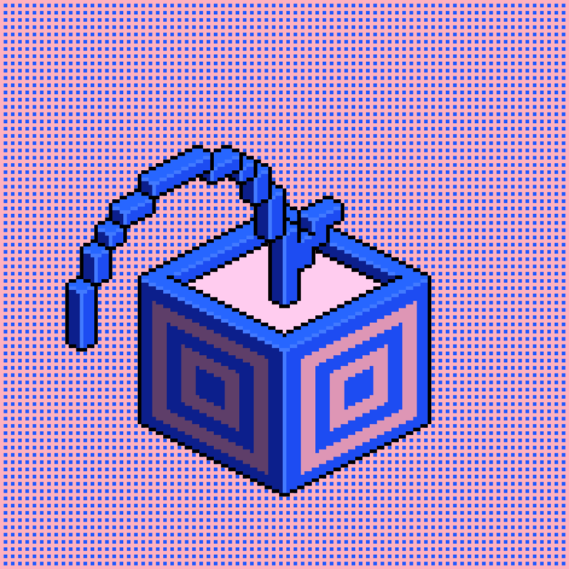 Pinkyblu Flower Vase #1 static token preview