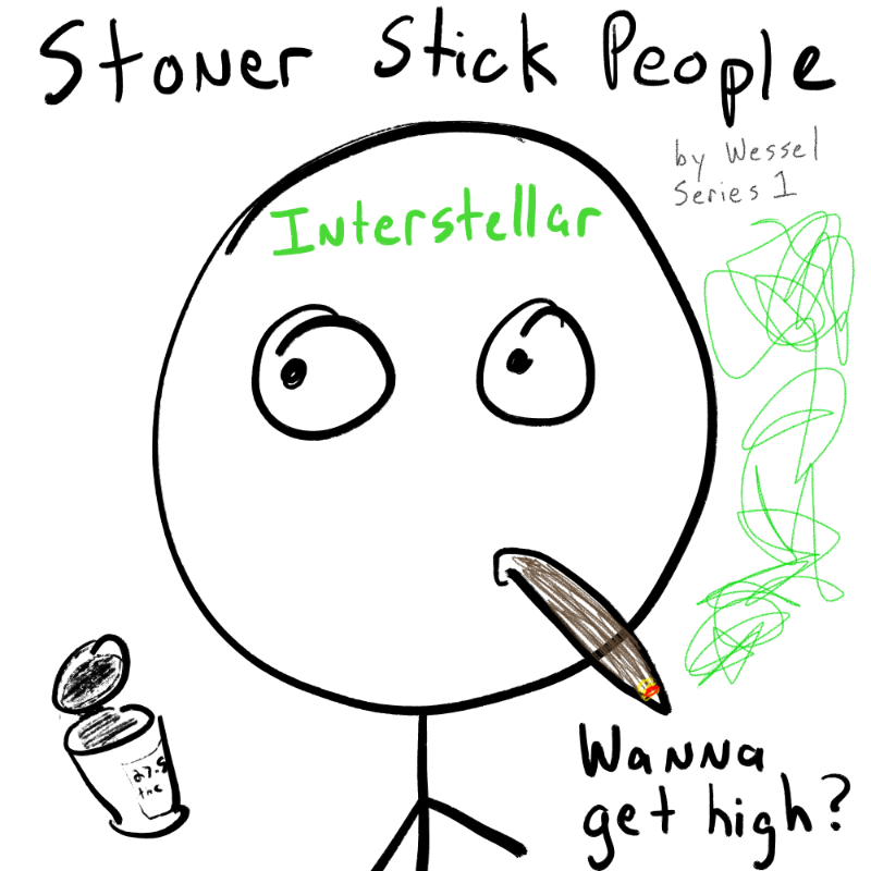 Stoner Stick People #208 static token preview