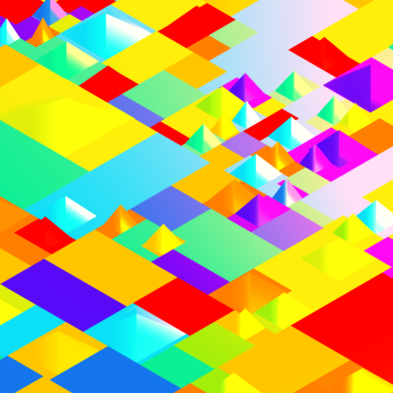 Geometric city #11 static token preview