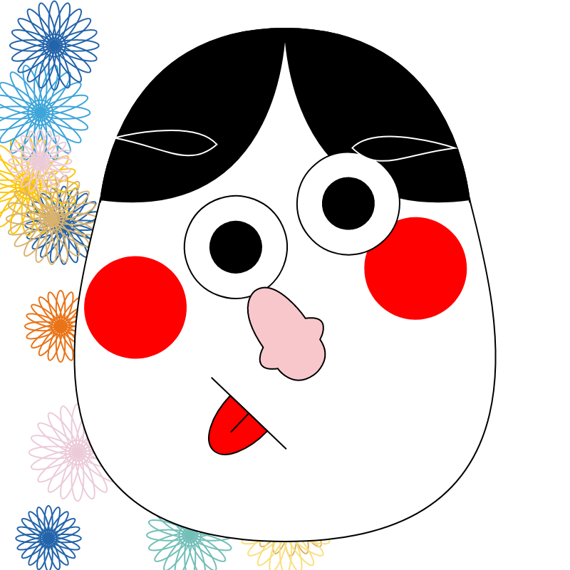 Fukuwarai (福笑い) #2 static token preview
