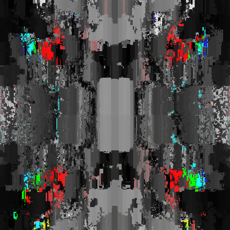 Glitchy feedback void #8 static token preview