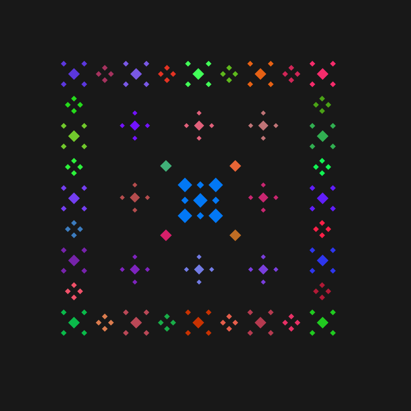 Rotated Squares #3 static token preview