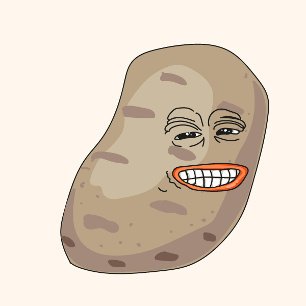 Pepe generative vegetables faces. #2 static token preview