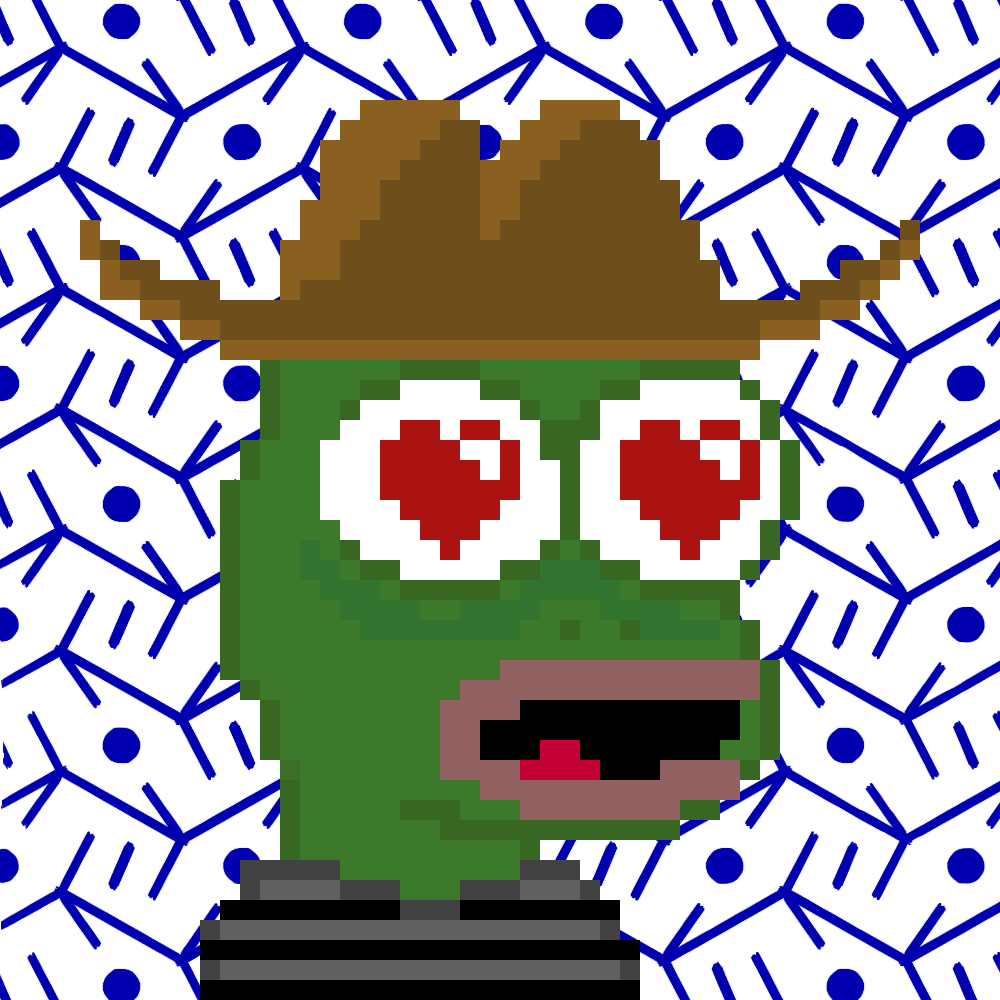 LITTLE PEPE CLUB (fxhash 1.0 batch) #6 static token preview