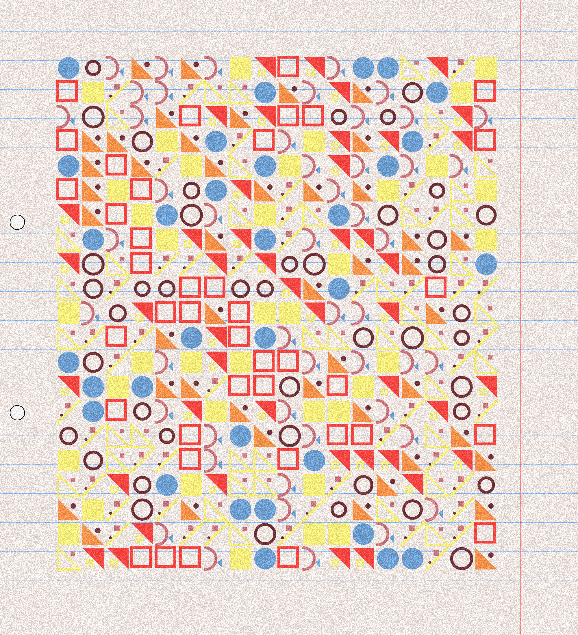 sketchbook page 4: basic shapes #17 static token preview