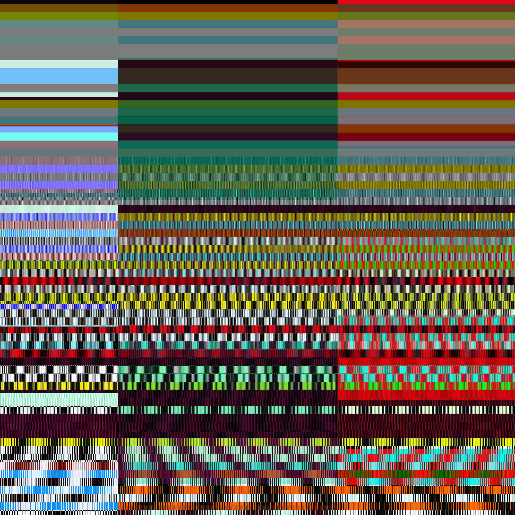 Glitchometry Stripes #11 static token preview