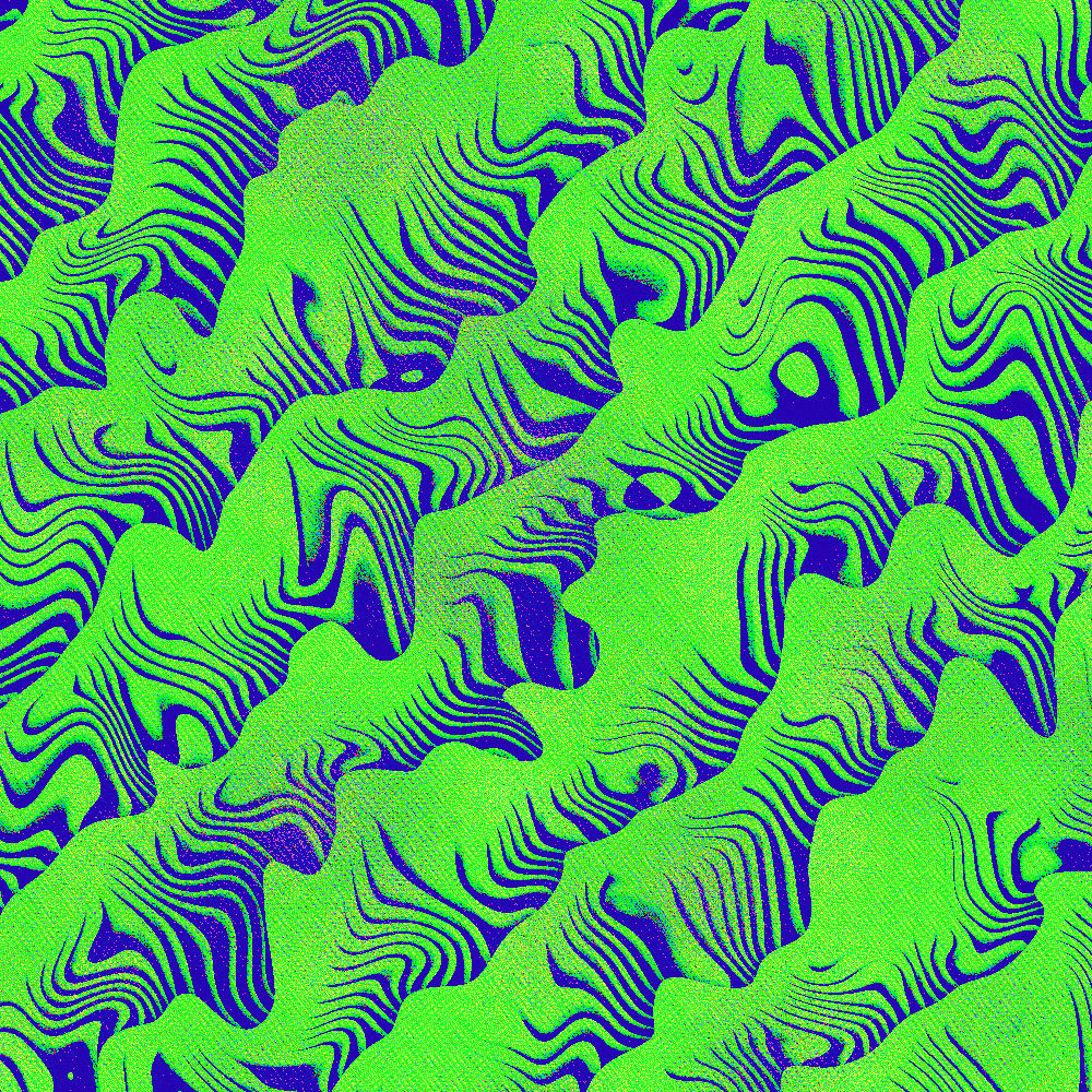 Imaginary Twisted Stripes #12 static token preview