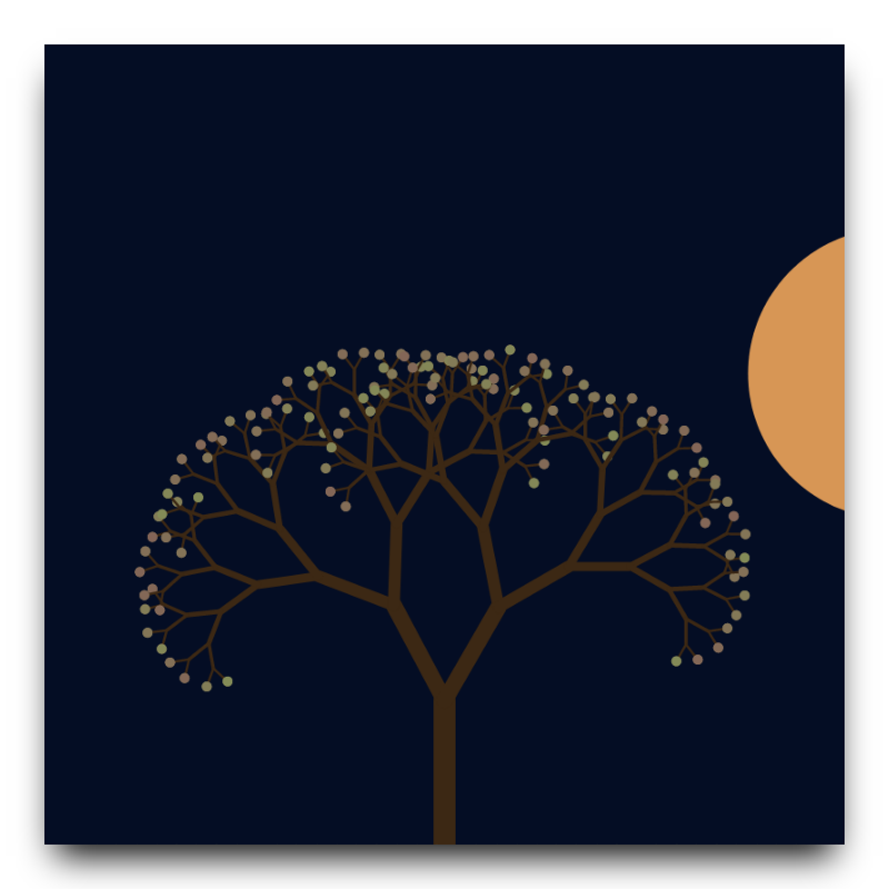 Midnight Solitude #25 static token preview