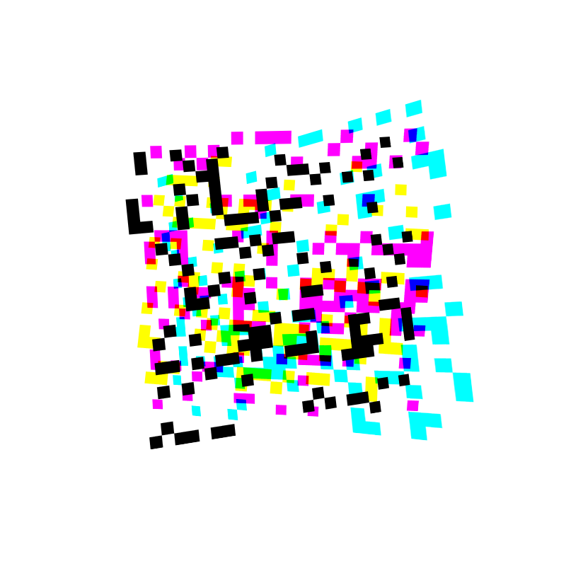 CMYK Decay #3 static token preview