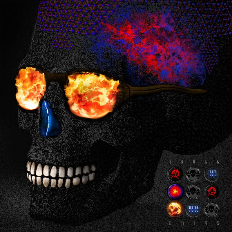 Scratch Skulls #18 static token preview
