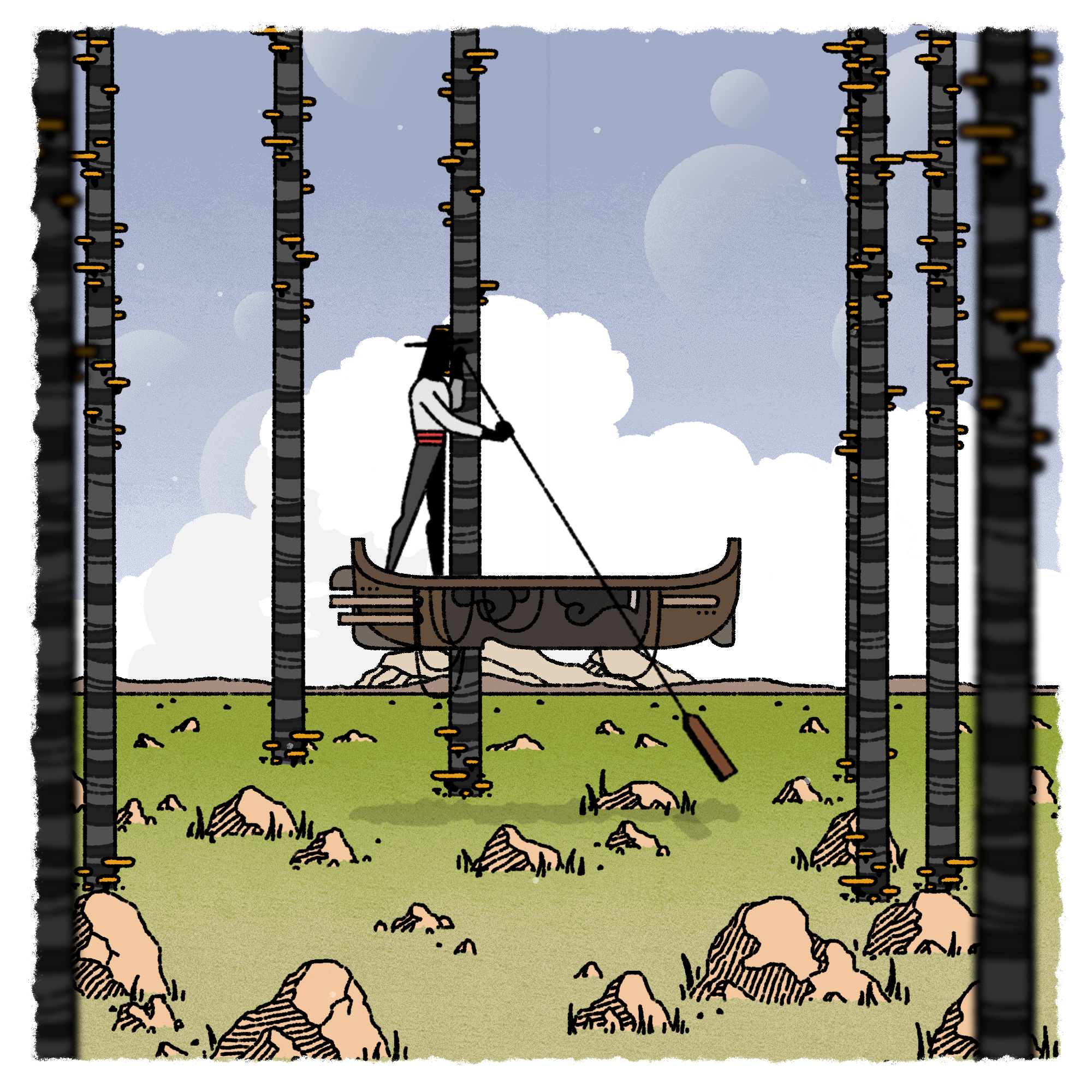 Travelling Gondola #6 static token preview