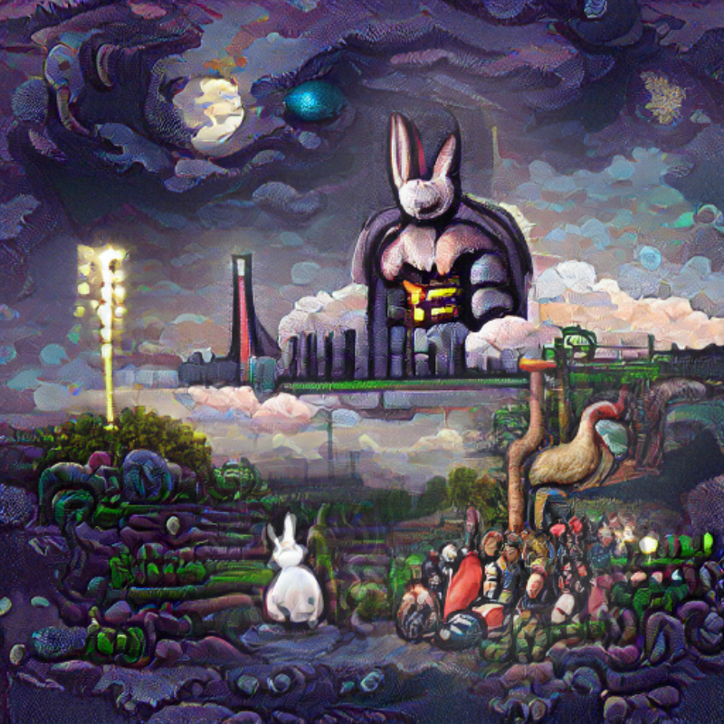 Follow the White Rabbit #22 static token preview