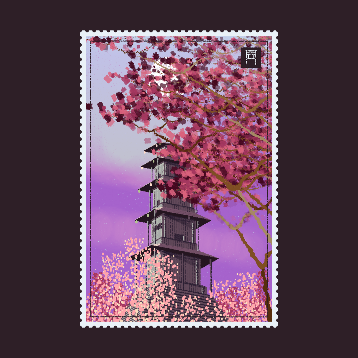 ABANDONED TEMPLE 廃寺 #20 static token preview