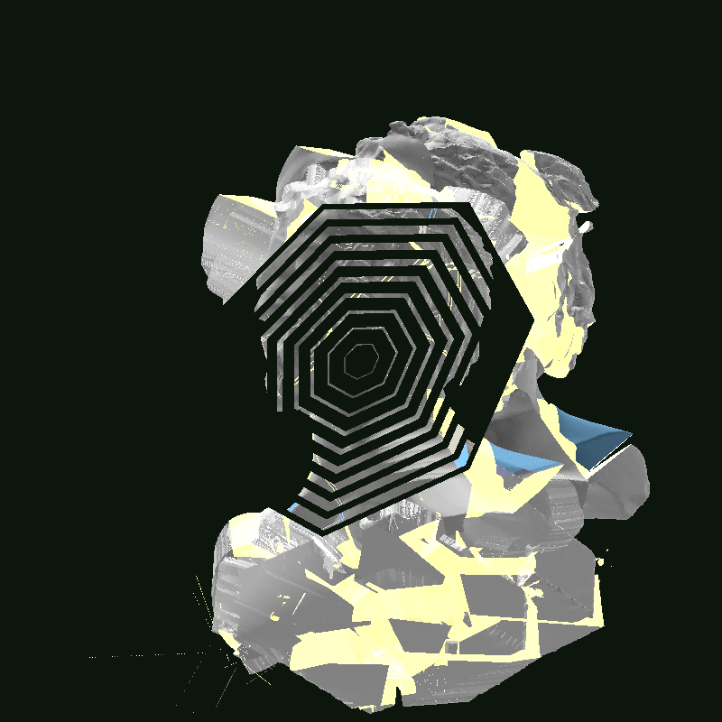 Exploding headz #15 static token preview