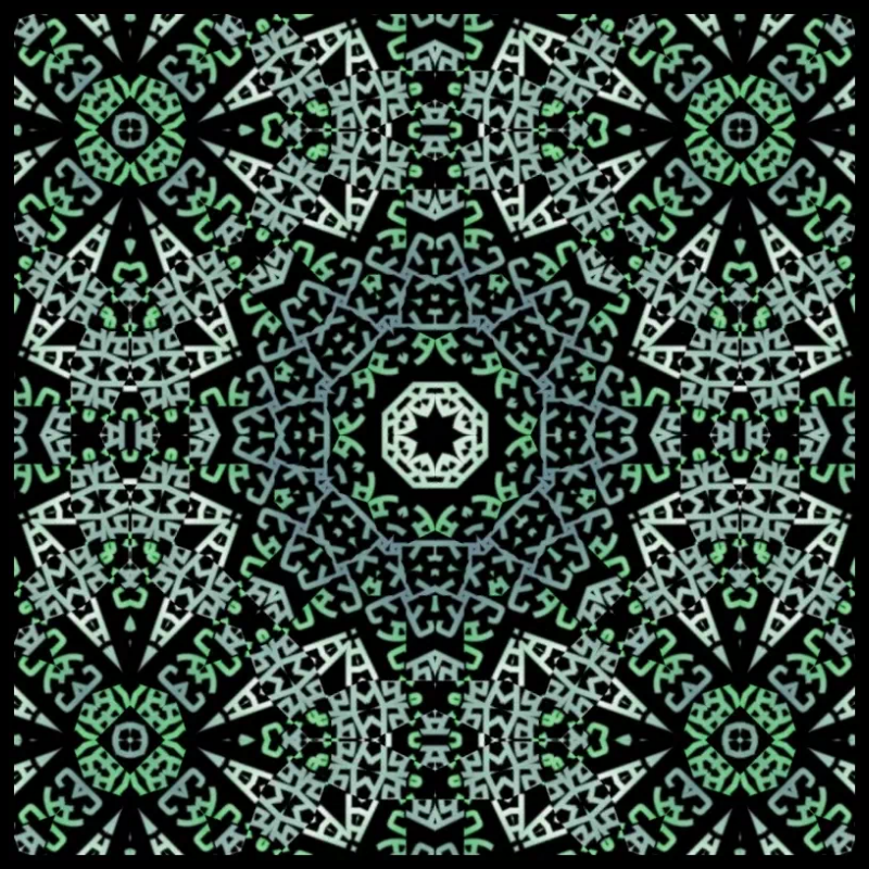 Дэ-generative Kaleidoscope #2 static token preview