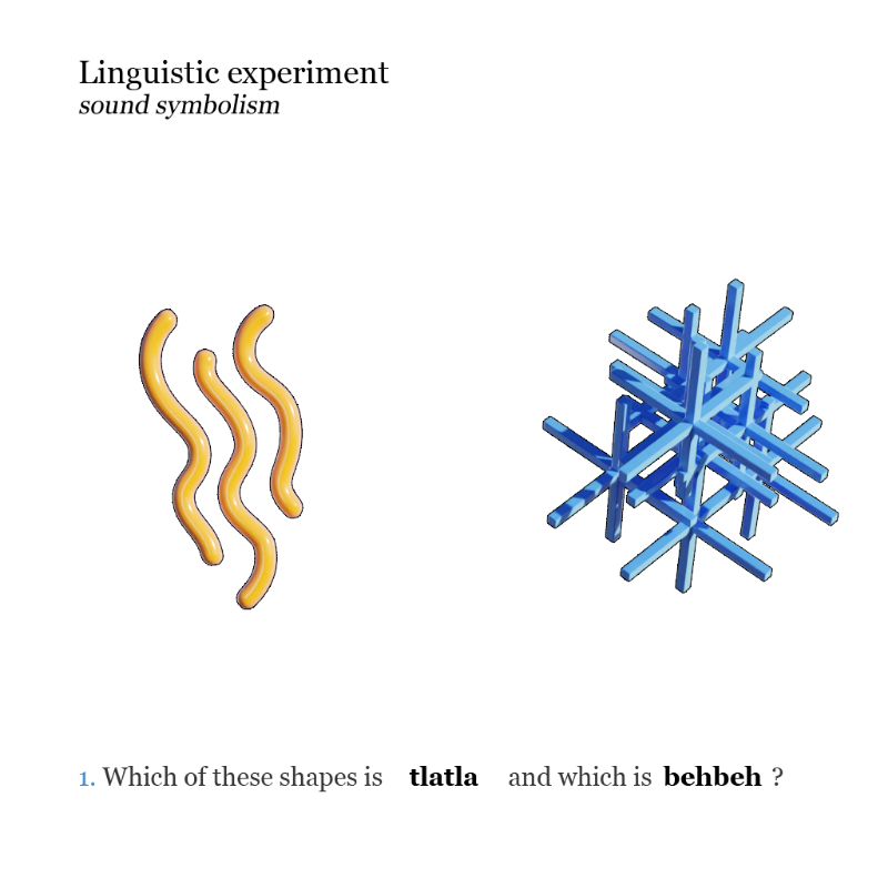 Linguistic Experiment #18 static token preview