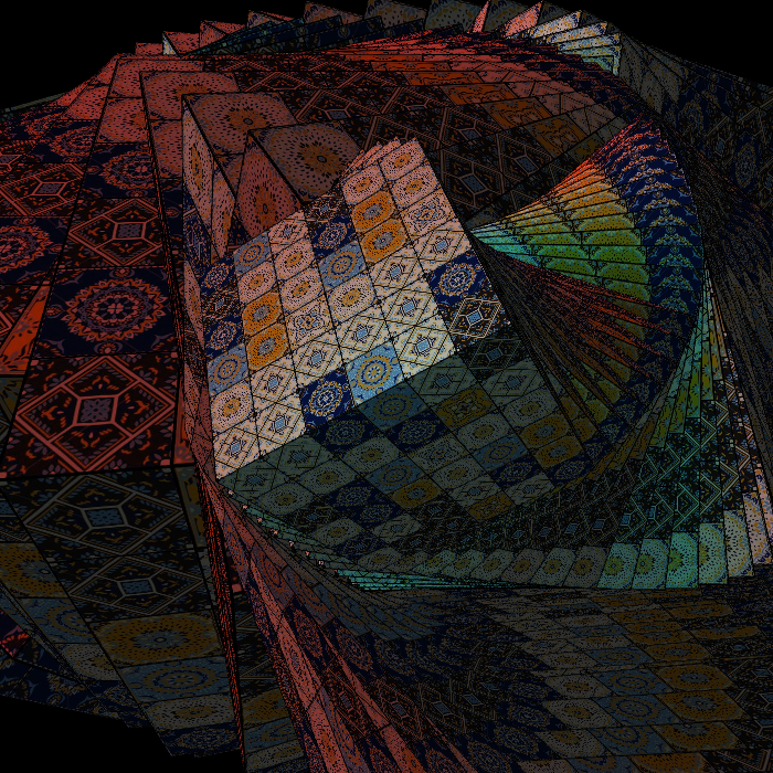 PSYCHEDELIC MOSAIC #16 static token preview