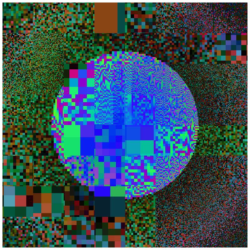 Sinister Planet Pixelated #24 static token preview