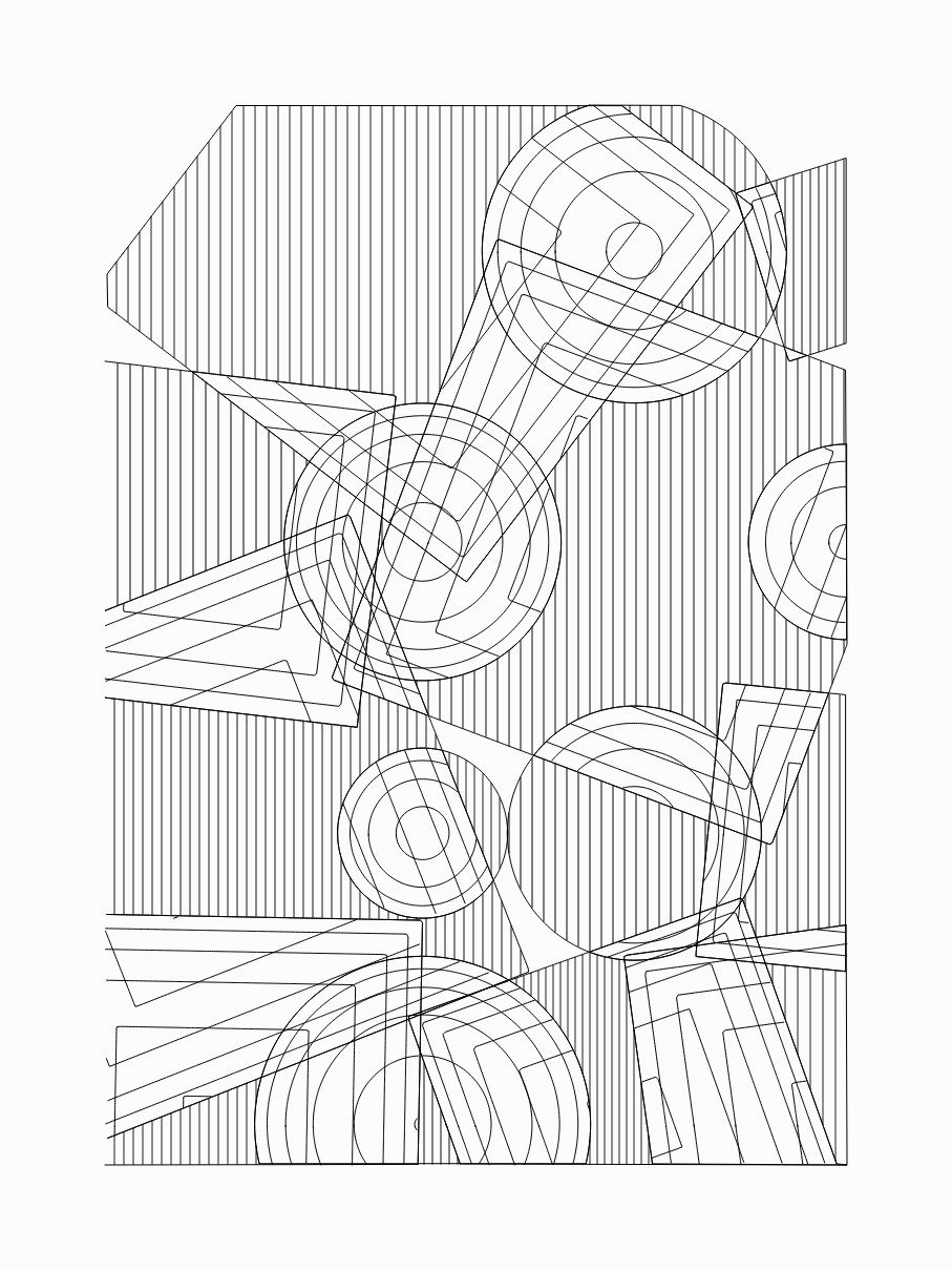 Entangled shapes #24 static token preview