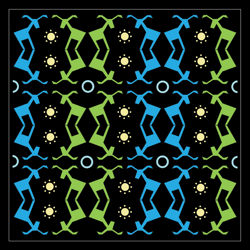 Animal-Geometric Motif #8 static token preview