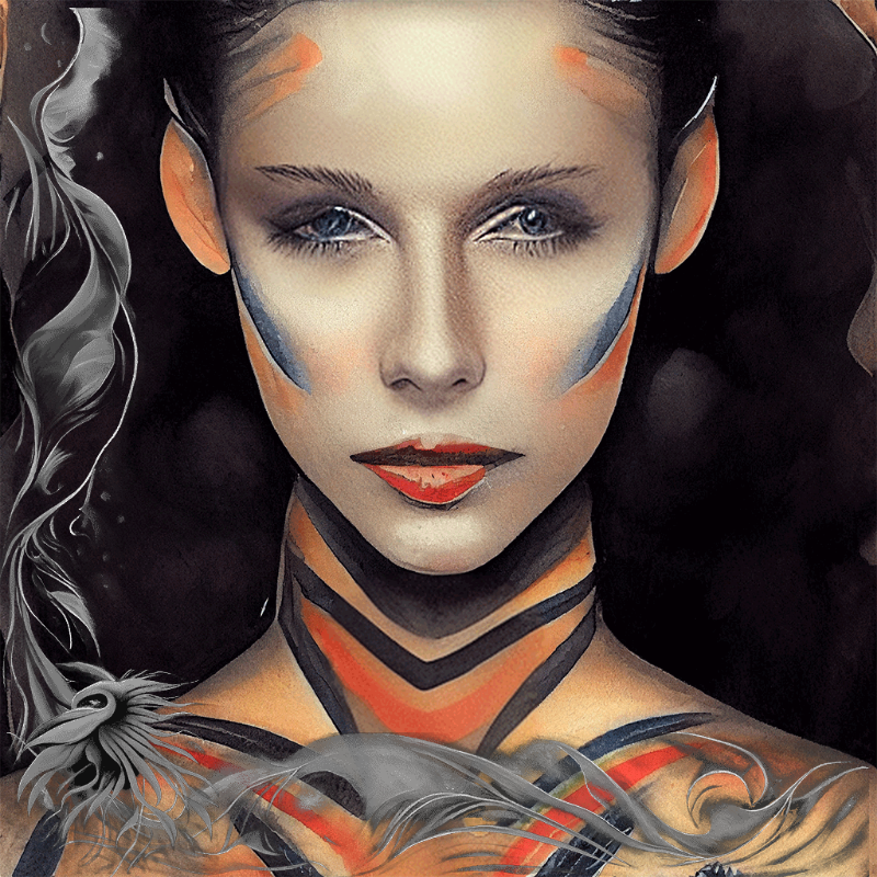 Capricorn Girl #7 static token preview