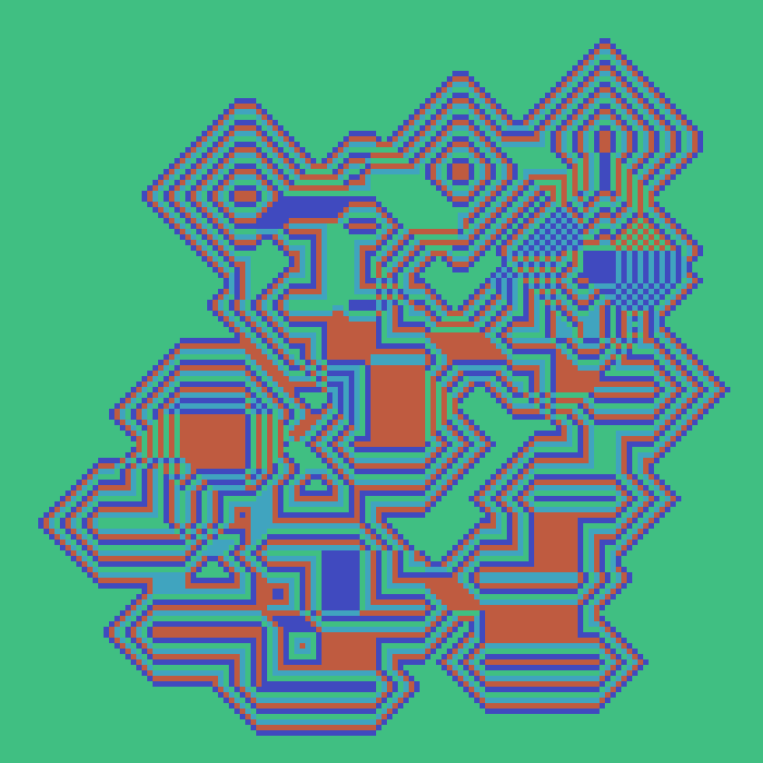 Superimposed Octagonal Pyramids #10 static token preview