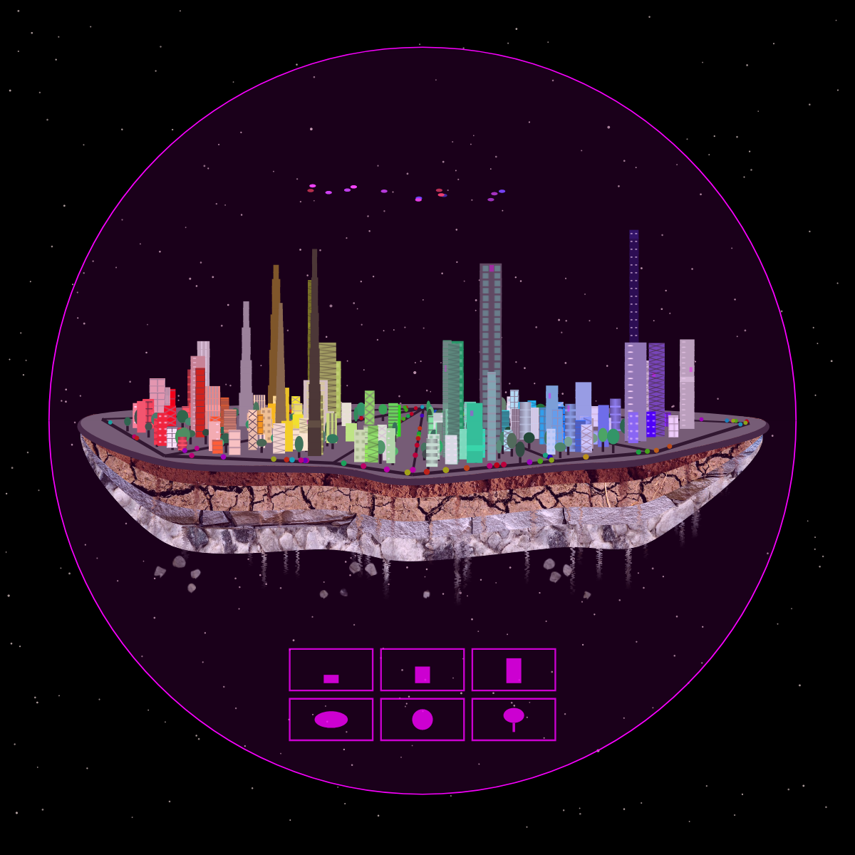 Fluidynamix - Cities #17 static token preview