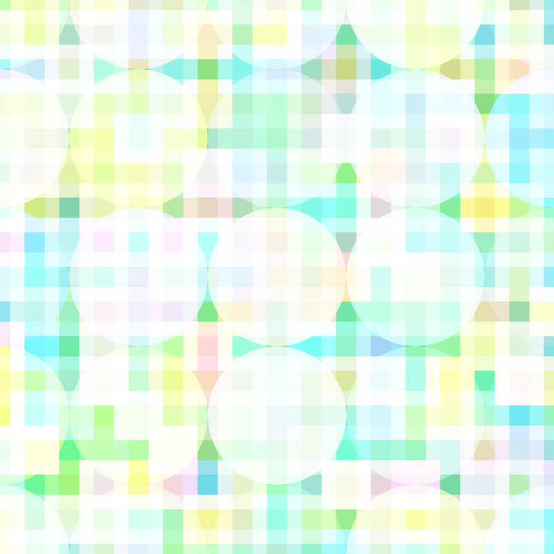 Overlapping squares and circles #1 static token preview