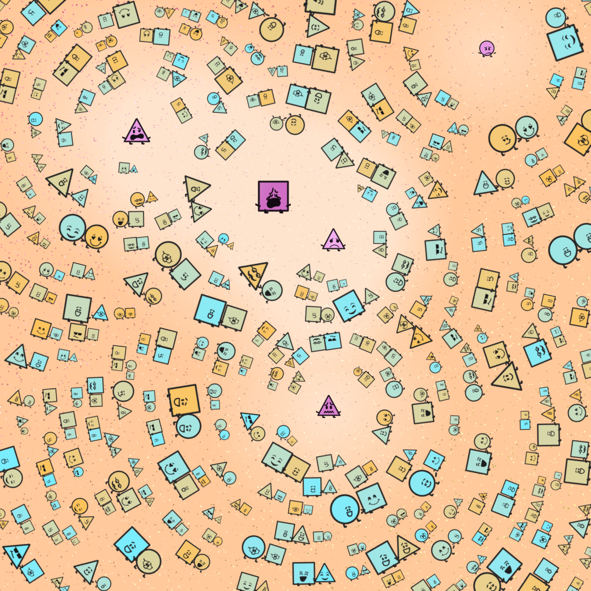 Lonely Shapes #24 static token preview
