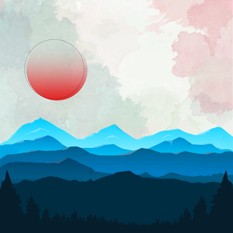 Graphic nature #5 static token preview