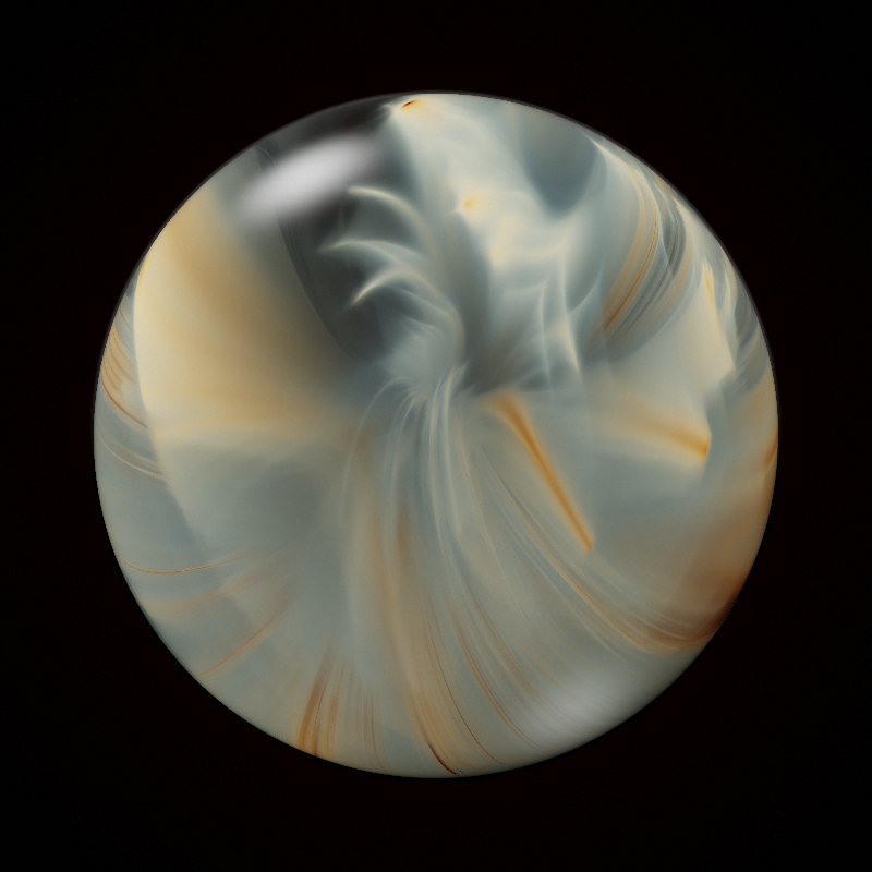 Fractal Marbles #13 static token preview
