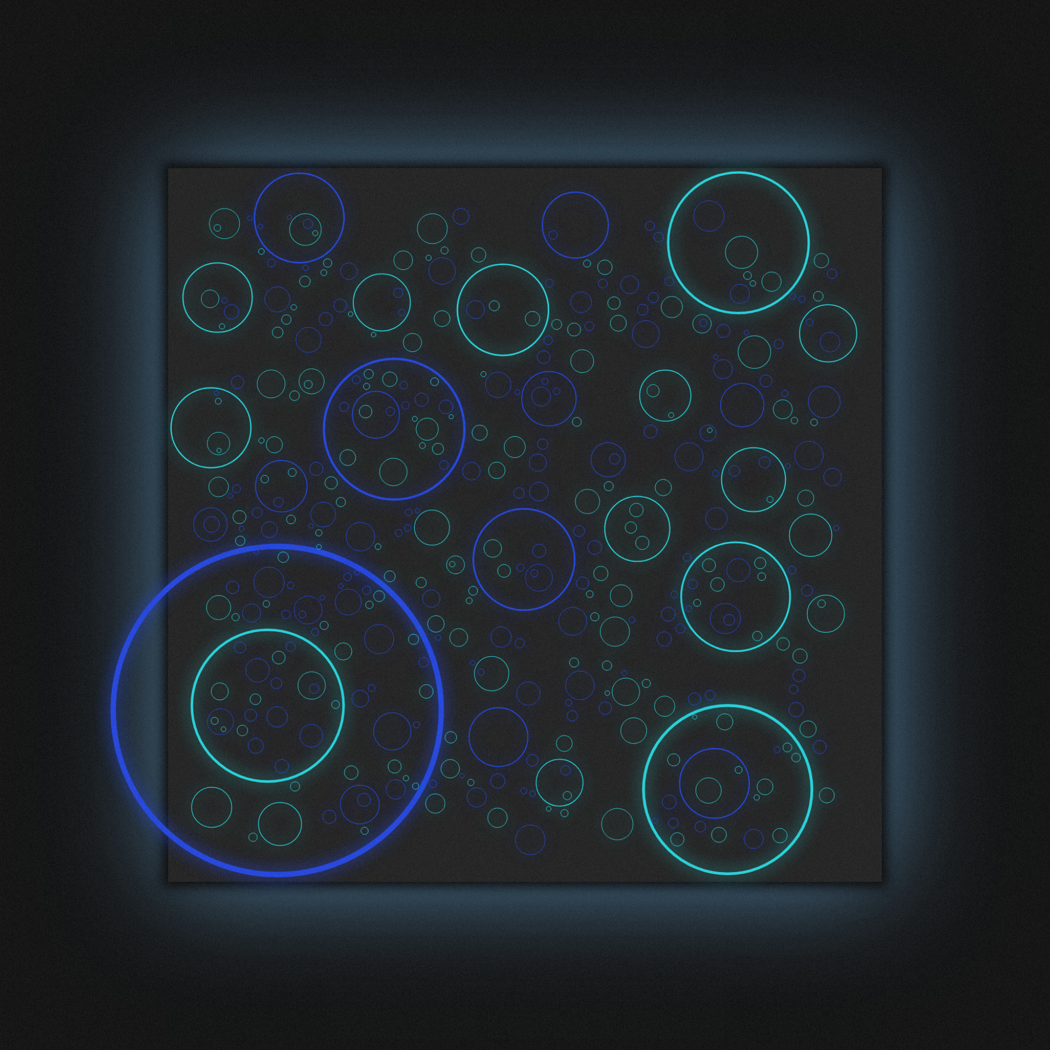 Nevercolliding Circles #22 static token preview