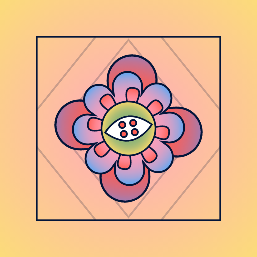 NOWHERE FLOWER #21 static token preview