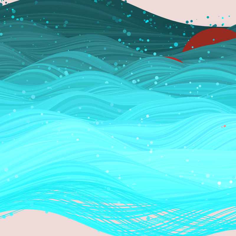 The Ocean Waves #19 static token preview