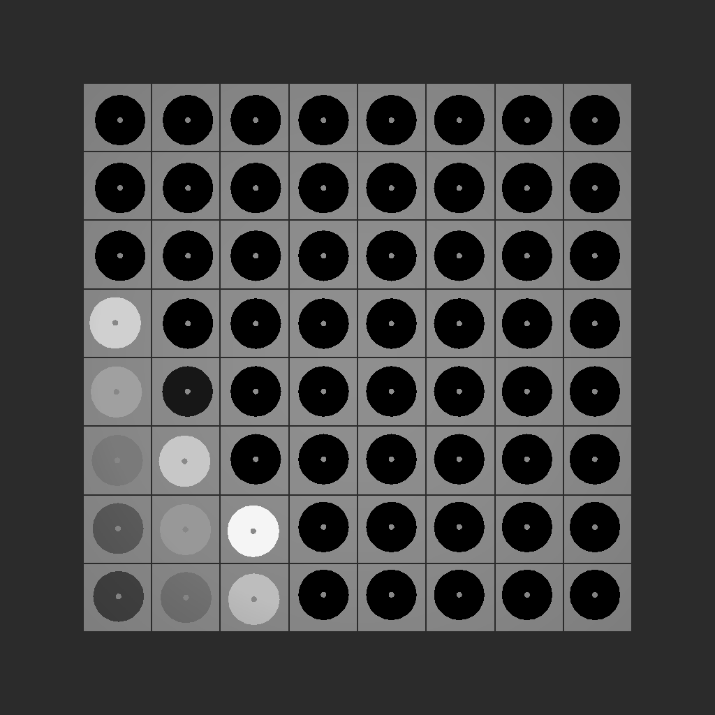 Checkers #1 static token preview