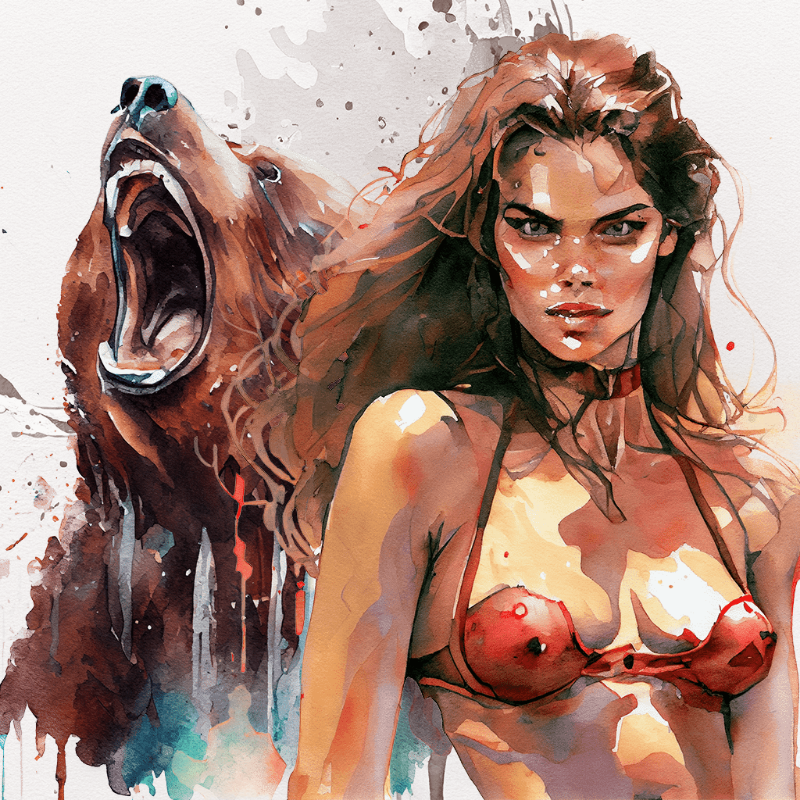 Artemis and Bear #11 static token preview