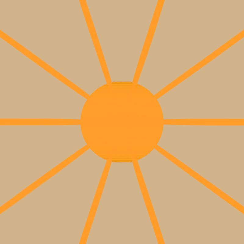 Lever de soleil linéaire #12 static token preview