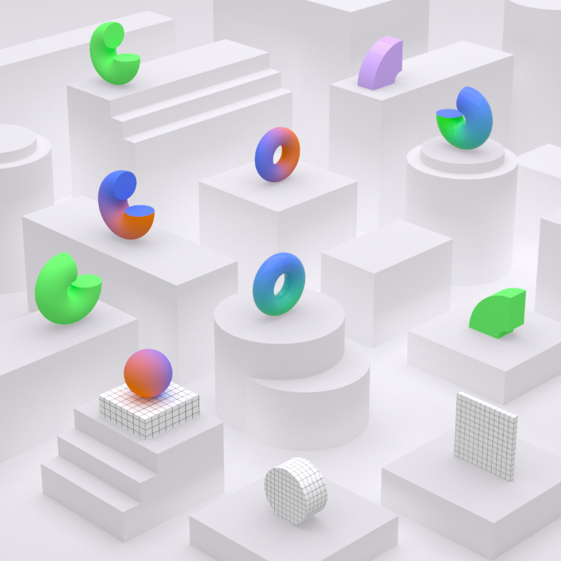 GEOMETRY GUBAHAN #3 static token preview