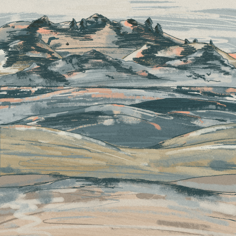Postcard From The Mountains #16 static token preview