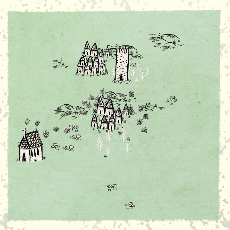 Medieval Village #18 static token preview