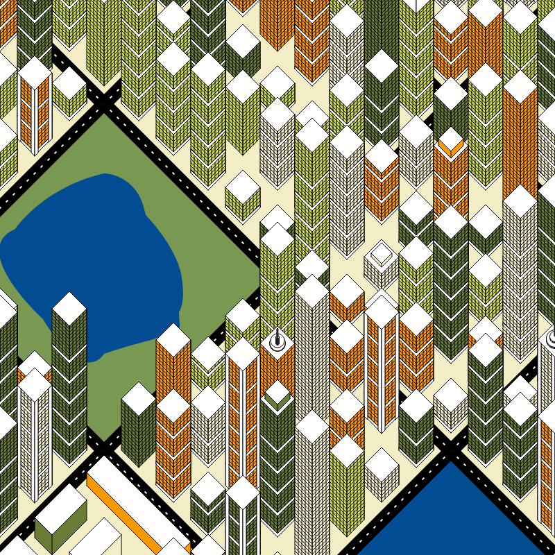 A City from Above #24 static token preview