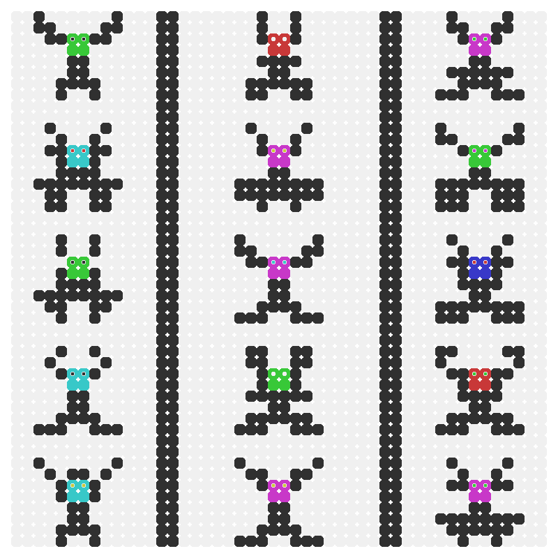 8x8 Pixel Creatures #10 static token preview