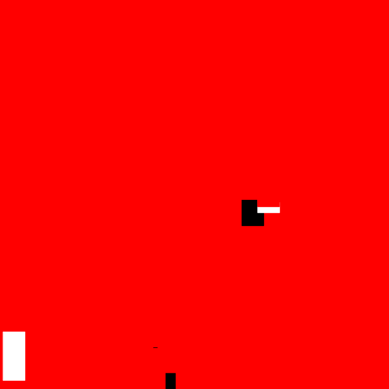 White & Black & Red All Over #13 static token preview