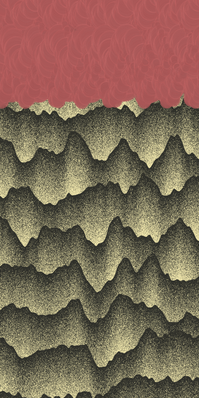 Clouds over the Mountains #24 static token preview