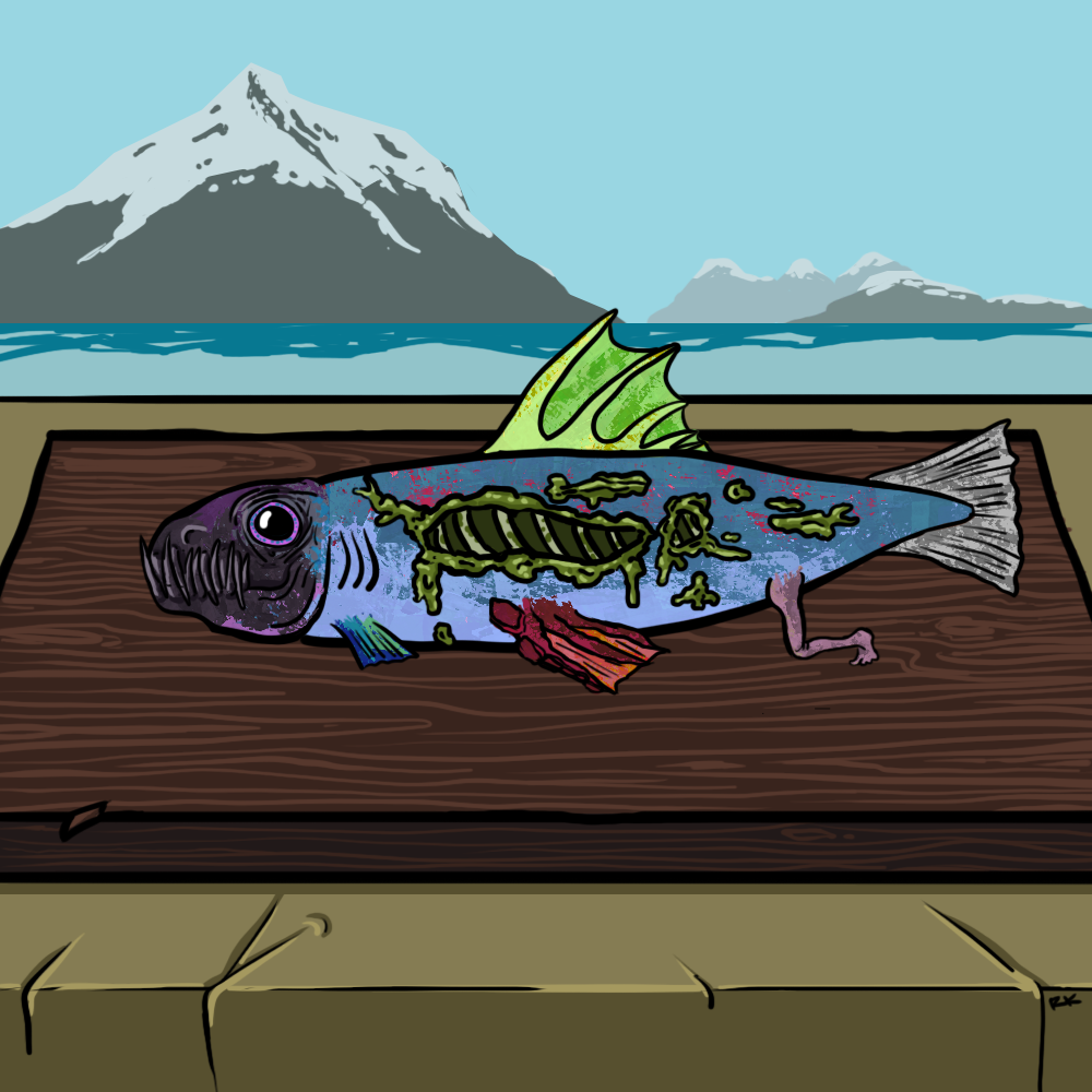 Monstrous Catch #22 static token preview