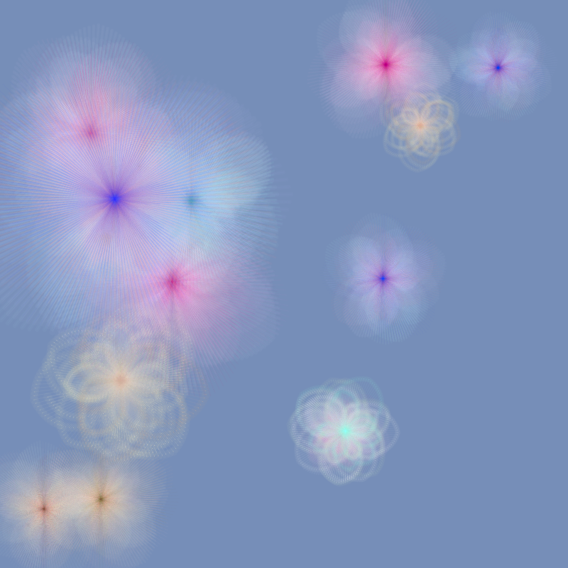 Fairy flower pattern #10 static token preview