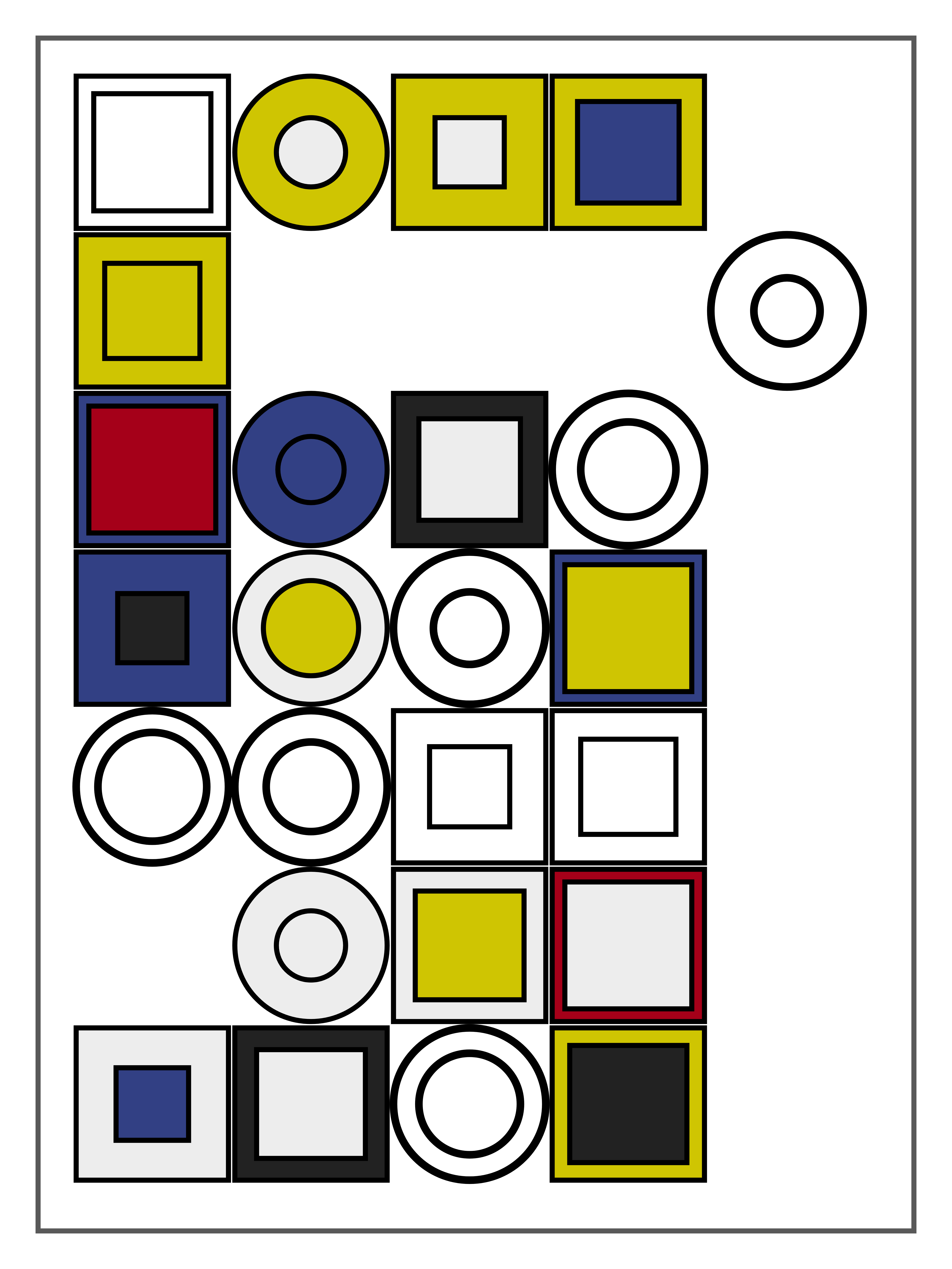 Bauhaus Study I #12 static token preview