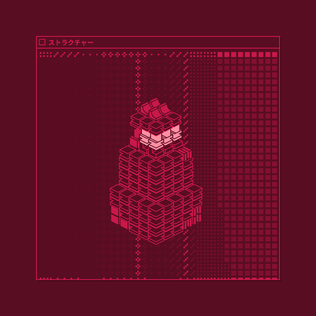 構造の息吹 | BREATH OF SCULPTURES #8 static token preview